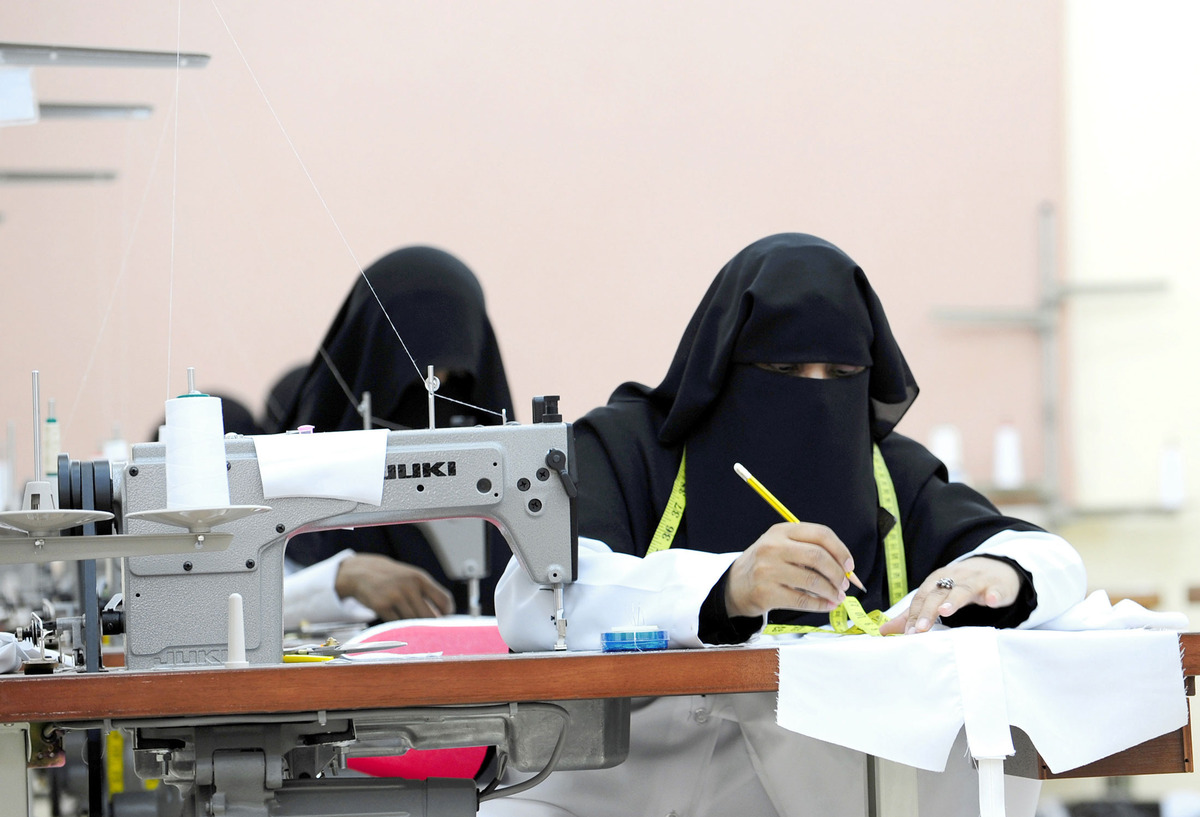 working saudi women 